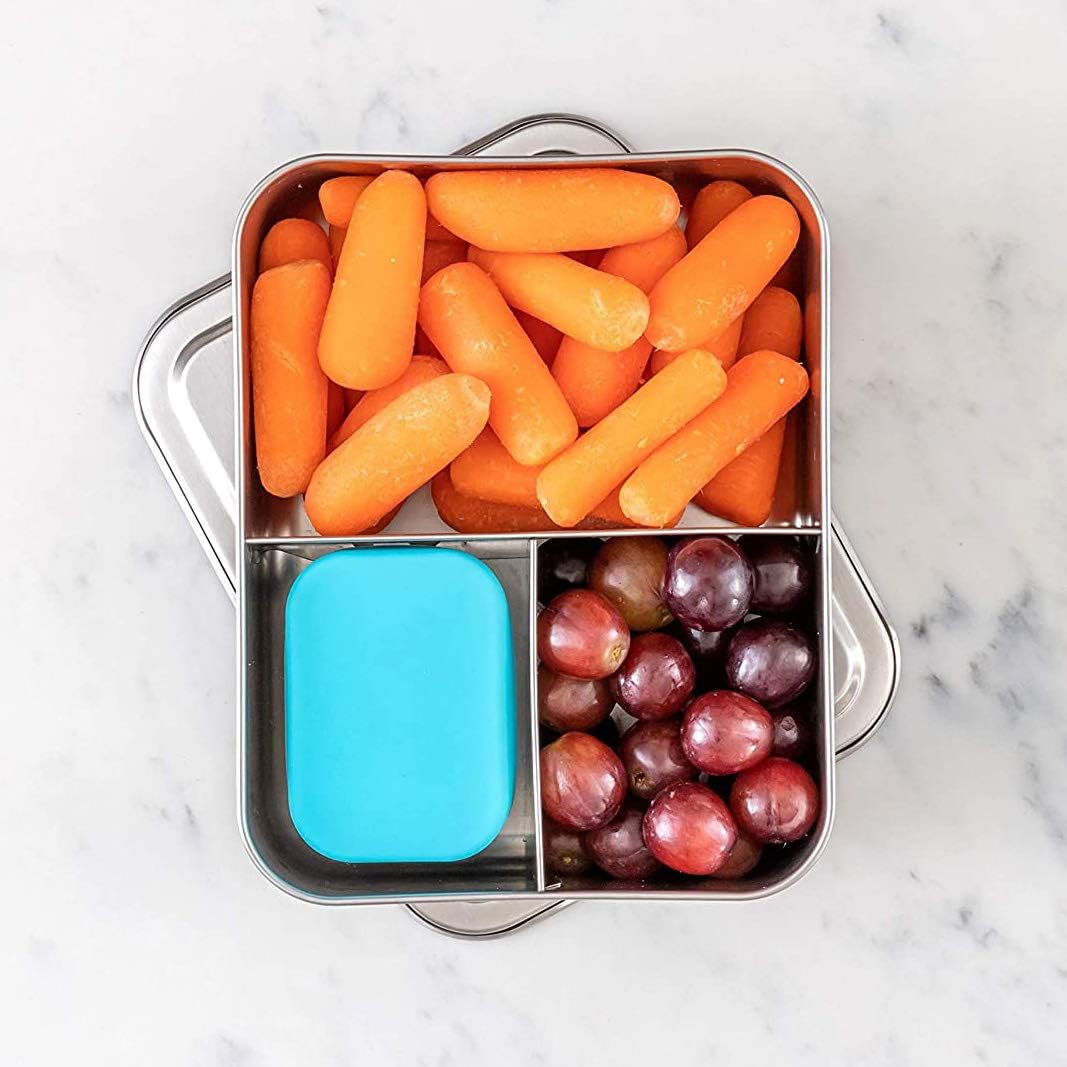 Stainless Steel Bento Lunch Box with Mini Sauce Container β BPA-Free β Dishwasher Safe β Great for Adults, Kids, and Meal Prep