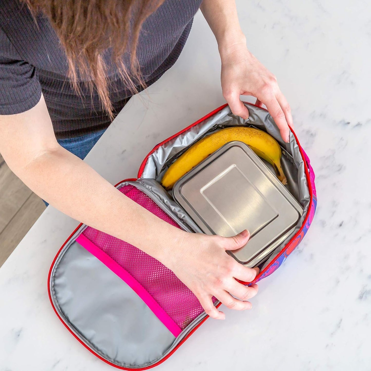Stainless Steel Bento Lunch Box with Mini Sauce Container β BPA-Free β Dishwasher Safe β Great for Adults, Kids, and Meal Prep