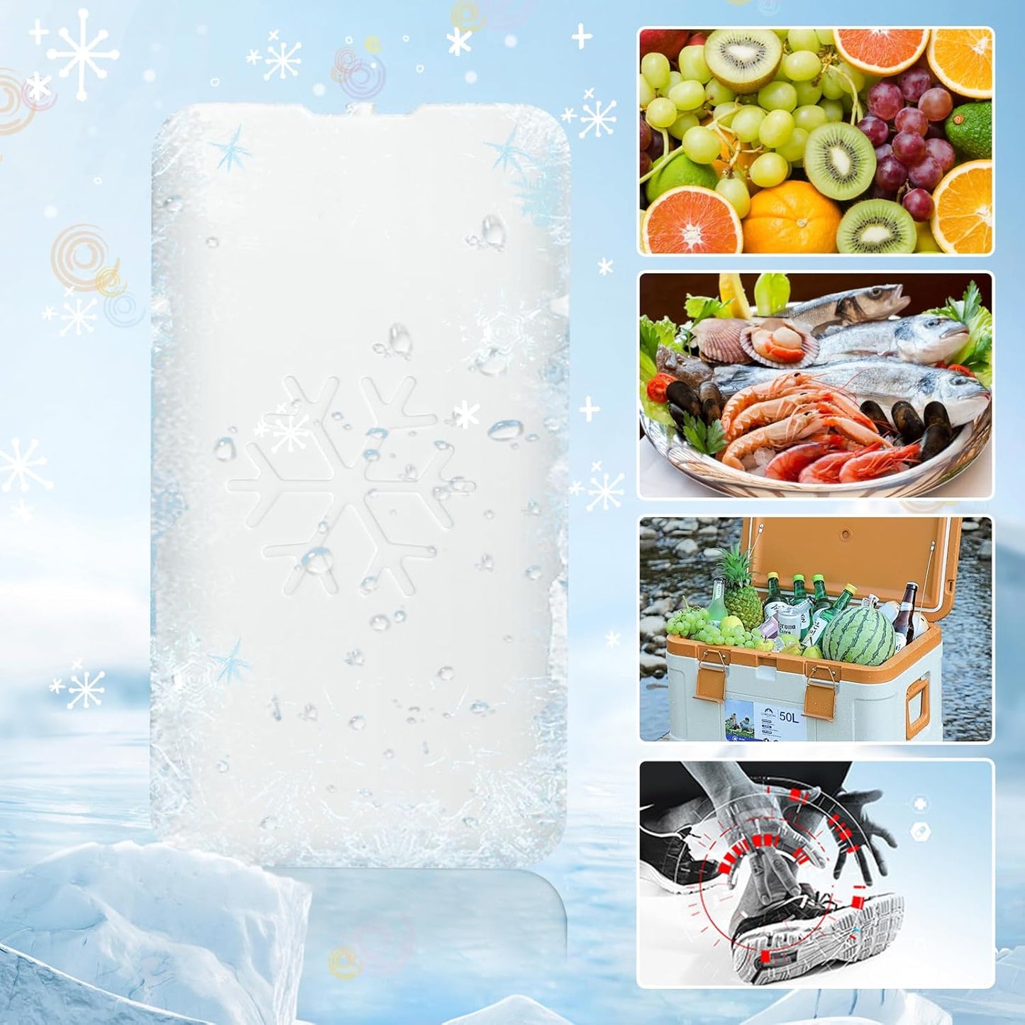 3-Compartment Bento-Style Lunch Box for Kids – Includes Removable Ice Pack – Built-in Utensil Slot – Leak-Proof, BPA-Free, Microwave & Dishwasher Safe – 44oz Total (Gray)